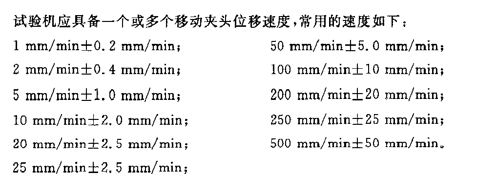 熱塑性塑料管材拉伸強度試驗機測試要求